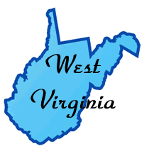 Map of West Virginia